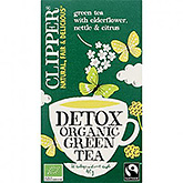 Clipper Detox organic green tea 20 bags 40g