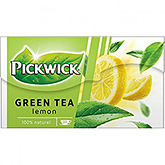 Pickwick Thé vert citron 20 sachets 40g