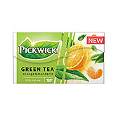 Pickwick Thé vert orange et mandarine 20 sachets 30g