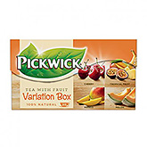 Pickwick Tee mit Obst Variation Box Kirsche tropische Früchte Mangomelone 20 Beutel 30g