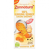 Zonnatura 100% Turmeric ginger 20 bags 36g