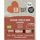 BioToday Caramel en barre de chocolat végétalien 120g