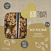 BioToday Barre végétalienne de mélange de noix 75g