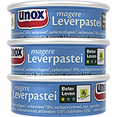 Unox Paté de hígado magro 3x56g 168g