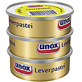 Unox Paté de hígado 3x56g 168g