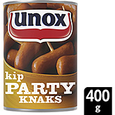 Unox Saucisses cocktail au poulet 400g