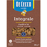 De Cecco Fusilli whole wheat n° 34 500g