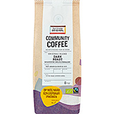 Fairtrade Original Café moído torrado escura para café comunitário 250g