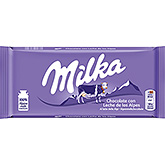 Milka Barra de leite alpino 100g