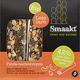 Smaakt Barres cacahuètes et noix de cajou moins de glucides 75g