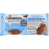 Consenza Rice cakes with chocolate 100g