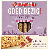 Bolletje Goed bezig krokante graanrepen cranberry 210g