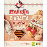 Bolletje Ciabatta crackers tomato & herbs 190g