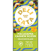 Delicata Melk macadamia cashew rozijnen 150g