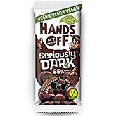 Hands Off Bar allvarligt mörk 85% 100g