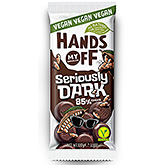 Hands Off Bar seriøst mørk 85% 100g