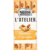 L'Atelier Hasselnød og mandler blond karamel 170g