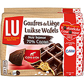 LU Gaufres liégeoises au chocolat cote d'or 260g