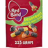 Red Band Liquorice fruit duos sweet and sour 225g