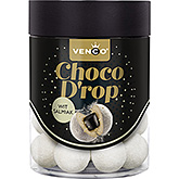 Venco Choco drop wit salmiak 146g