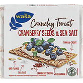 Wasa Crunchy twist cranberry seeds & sea salt 245g