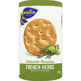 Wasa Delicate rounds French herbs 205g