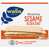 Wasa Delicate thin crisp sesame & sea salt 190g