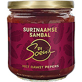 By Soenil Sambal du Suriname aux piments rawit 210g