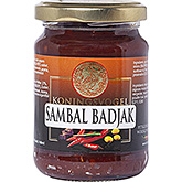 Koningsvogel Sambal Badjak 200g