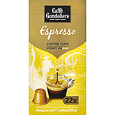 Caffè Gondoliere Espresso coffee cups 110g