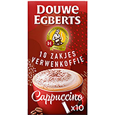 Douwe Egberts Verwenkoffie cappuccino oploskoffie 100g
