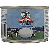 Two cows Kaymak sterilisierte Creme 170g