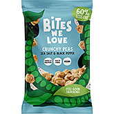 BitesWeLove Crunchy peas seasalt & black pepper 30g