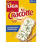 Liga Cracotte whole wheat crackers 250g