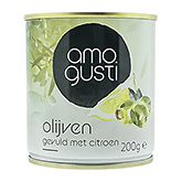 Amogusti Mit Zitrone gefüllte Oliven 200g