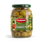 Carbonell Olives vertes dénoyauté 340g