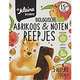 De Kleine Keuken Organic apricot & nut bar 75g