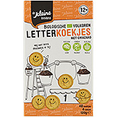 De Kleine Keuken Letter cookies with chia seeds 120g