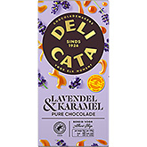 Delicata Caramelo de lavanda negro 90g