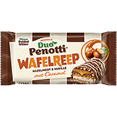 Duo Penotti Barre gaufrée noisette & caramel vanille 144g