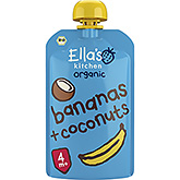 Ella's Kitchen Cocco di banane biologiche 4 120g