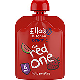 Ella's Kitchen Batido de frutas ecológico el rojo 6 90g