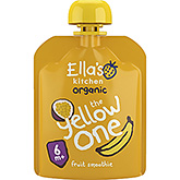 Ella's Kitchen Organic fruit smoothie the yellow one 6  90g
