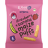 Ella's Kitchen Mais-Puffs Erdbeer-Banane 6 Bio 20g