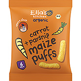 Ella's Kitchen Majs puster gulerod pastinak 6 økologisk 20g