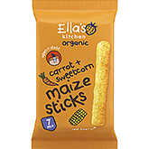 Ella's Kitchen Bâtonnets de maïs bio carottes maïs 7 17g