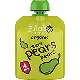 Ella's Kitchen Organic pears 4  70g