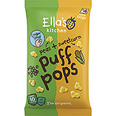 Ella's Kitchen Puff pops ärta majs 10 månader 36g