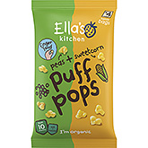 Ella's Kitchen Puff Pops Erbsen Mais 10 Monate 36g