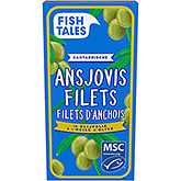 Fish Tales Ansjovis filets in olijfolie msc 45g